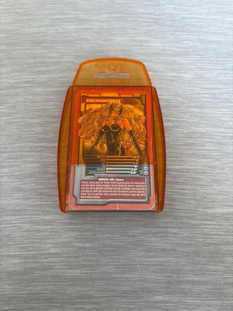 Top Trump’s Süper Kartlar Marvel - 2