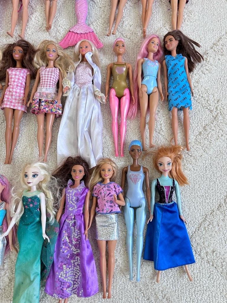 toplu Barbie bebek - 4