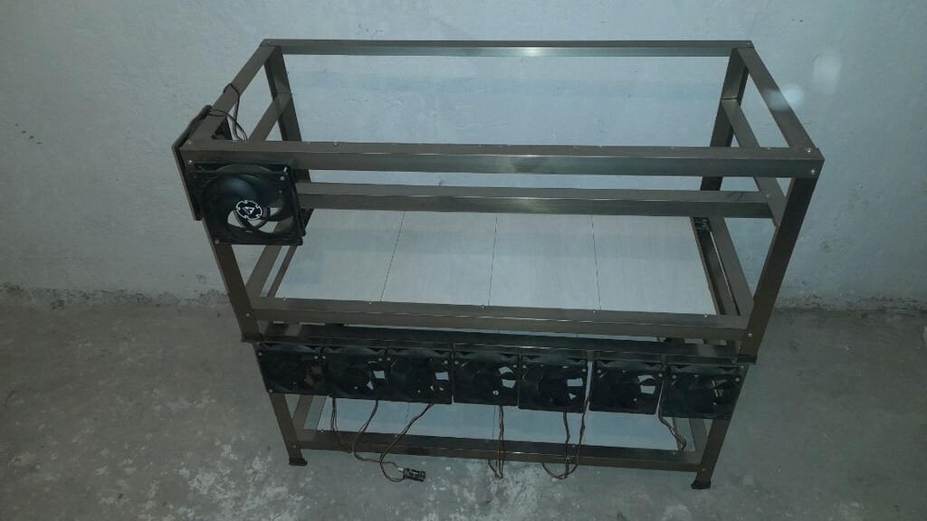 ALİMİNYUM KRİPTO MADENCİ CERCEVESI. ÜNİTE ÜZERİNDEKİ FANLAR DAHİLDİR - 5