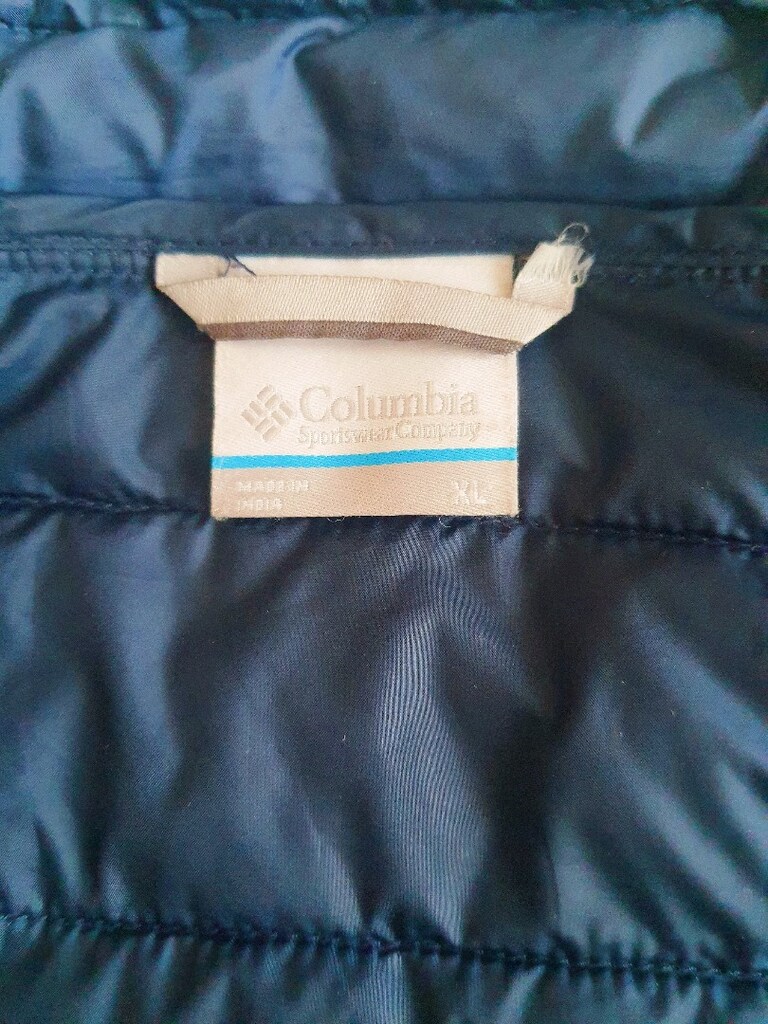 Sıfır Columbia Mavi erkek montu - 6