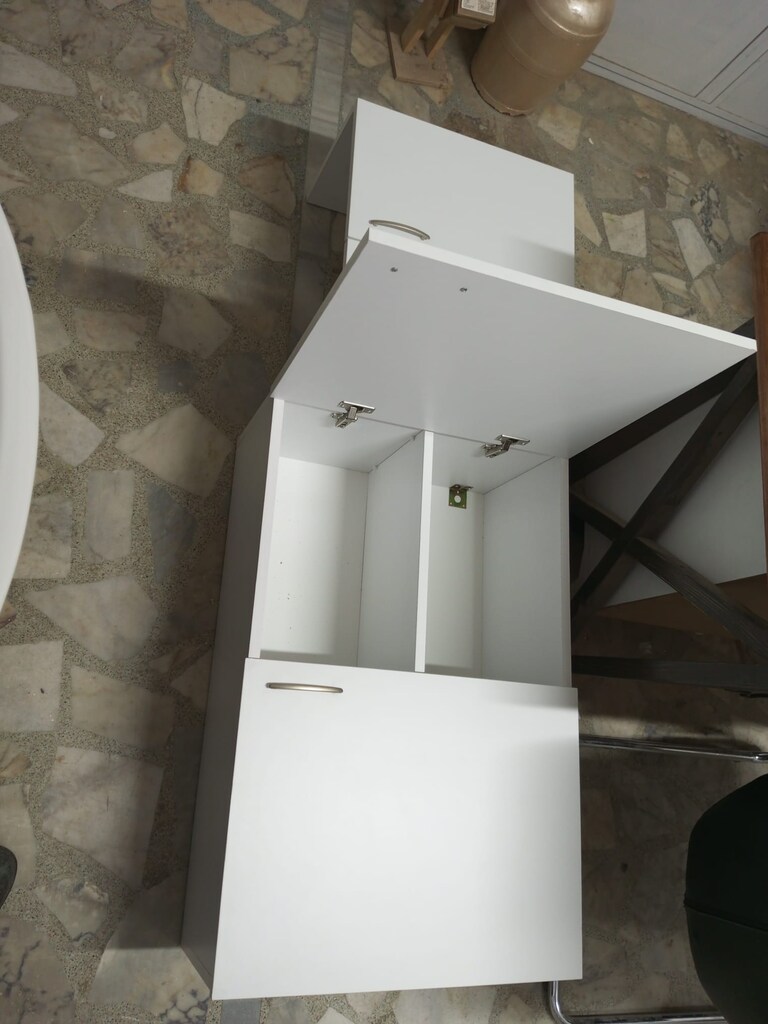 150 cm mutfak üst dolabı aspiratörlü model beyaz - 5