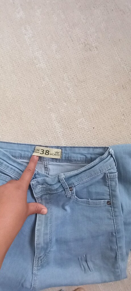 kot pantalon bel 31 cm — görsel 2/7