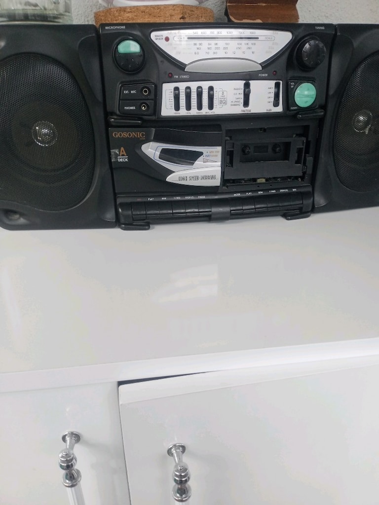 Kaset çalar radyolu ikide hoparlü - 3