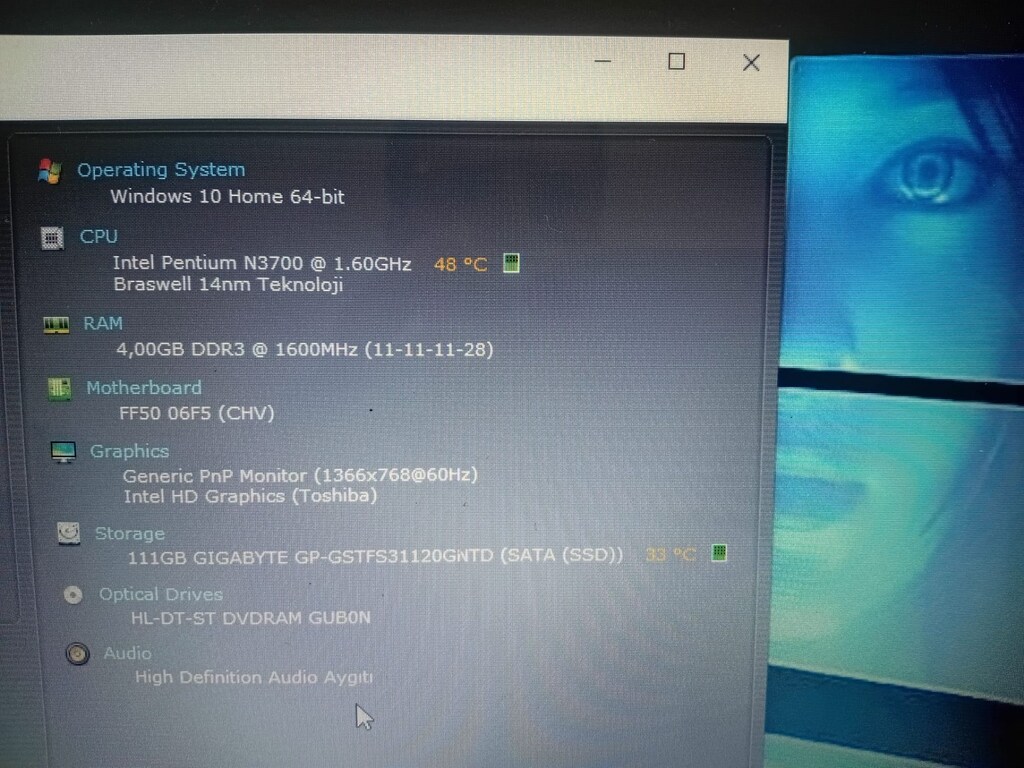 Toshiba dizüstü laptop bilgisayar - 2