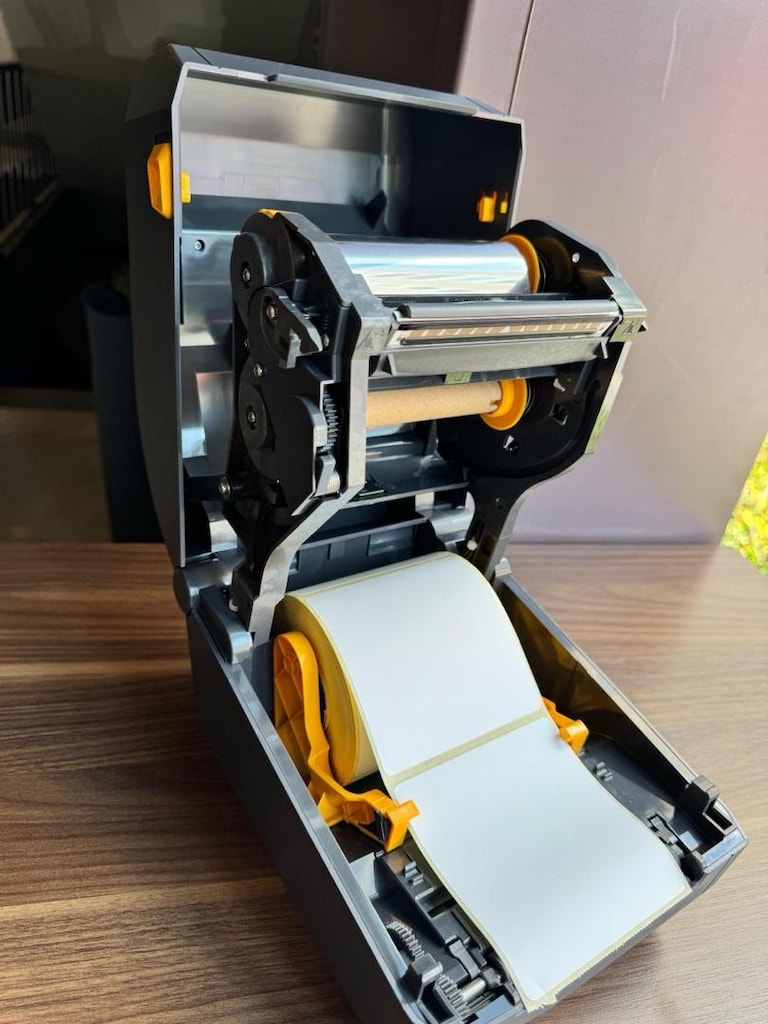 zebra zd220t çok iyi durumda etiket yazıcı garantili - 3