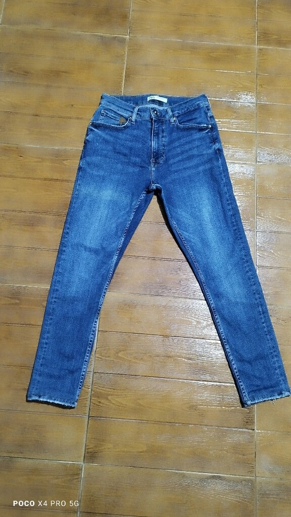 #Zara likralı jeans.Eni çekilince 41 Boyu 97 Paça 13 ???BOMBA İNDİRİM. - 3