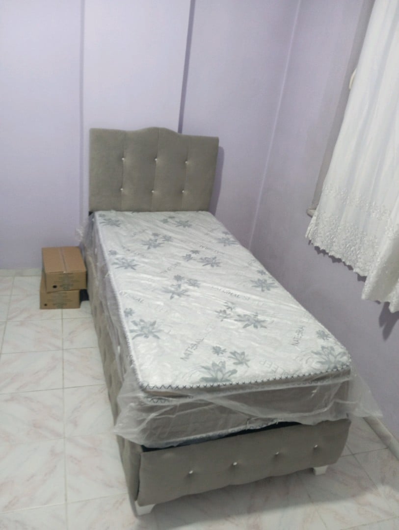 TEK KİŞİLİK SIFIR BAZA BAŞLIK YATAK MODELLERİ - 6