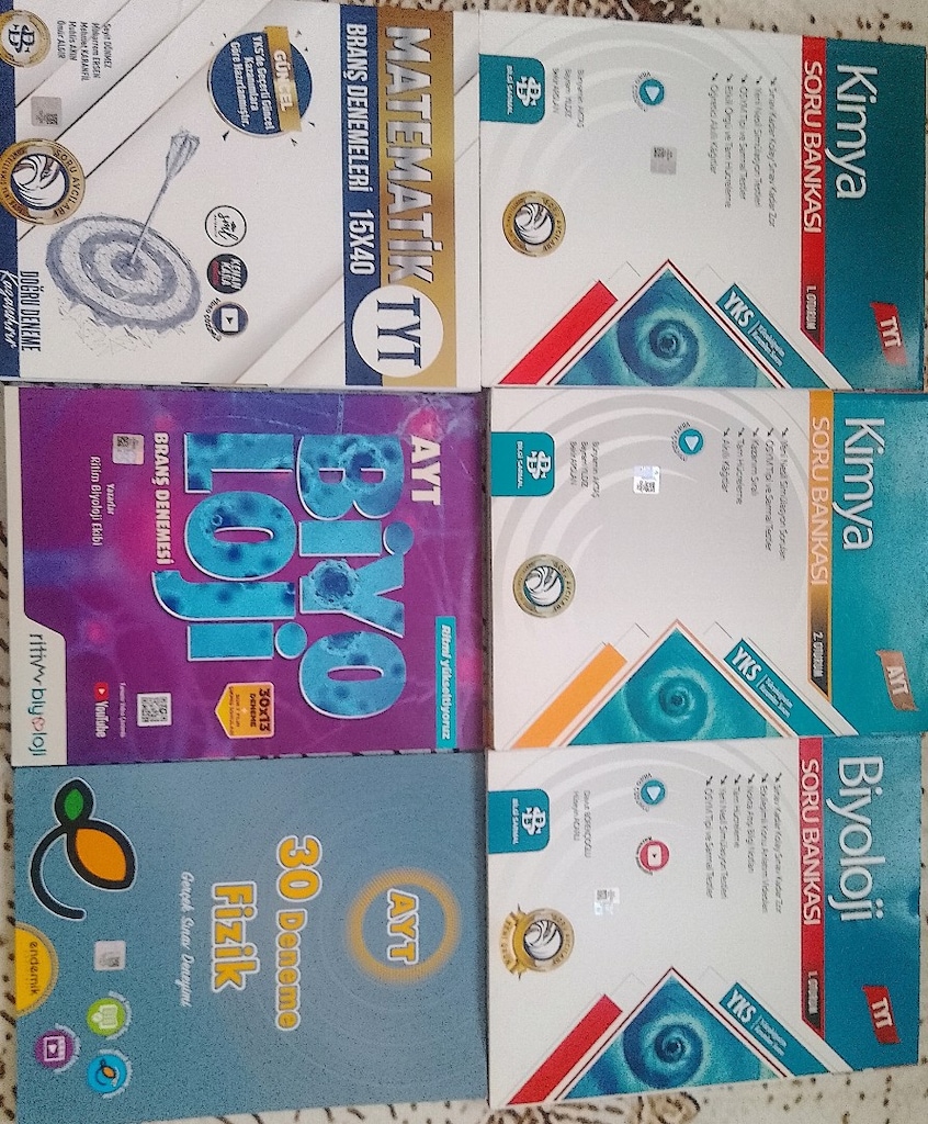 YKS Sayısal (MF) 24 Parça Dev Set - HEPSİ TAMAMEN SIFIR - 2