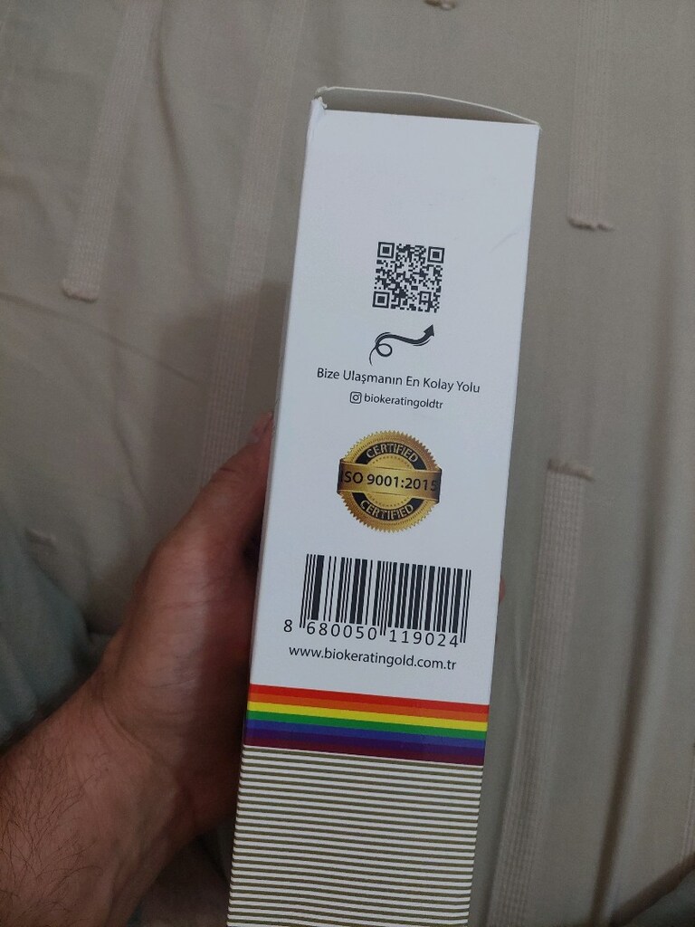 BİO KERATİN GOLD Saç bakım ve düzleştirme kremi.Brezilya fönü keratini - 6