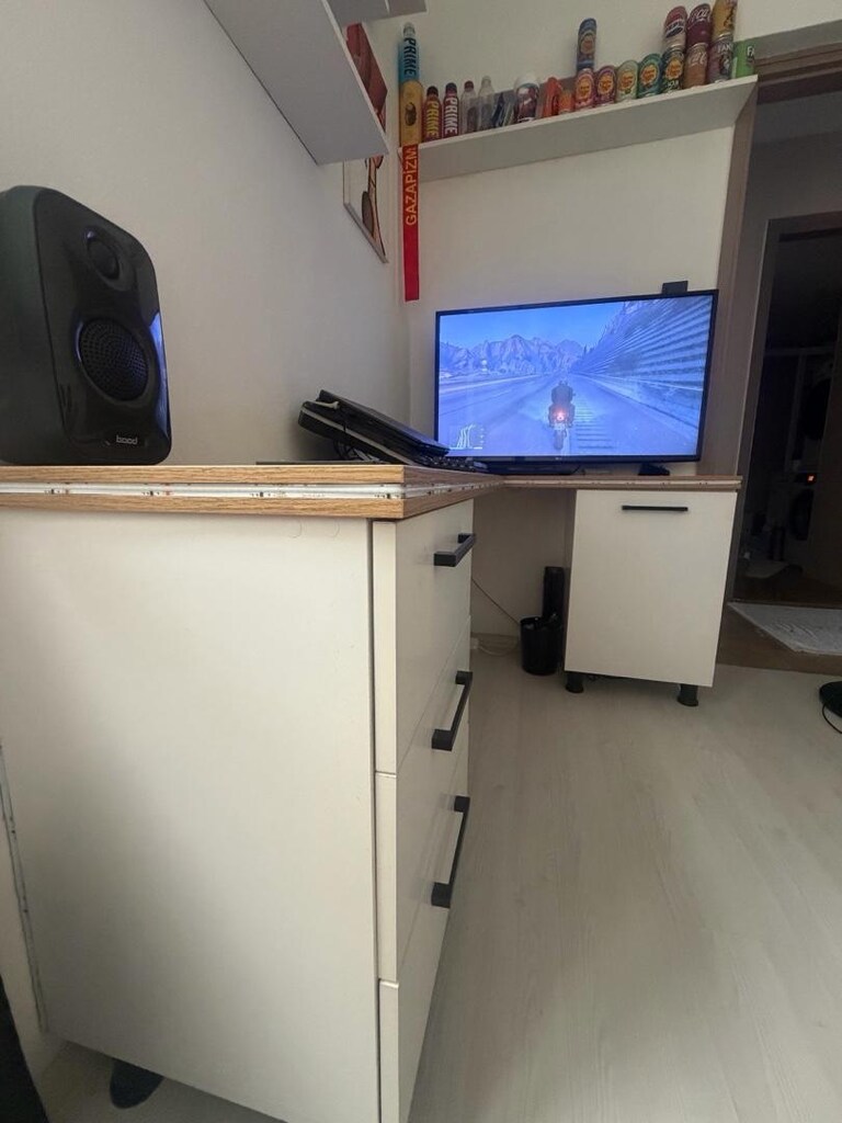 ders çalışma masası yada oyuncu masası özel ölçü mobilyacıya yaptırdık - 3