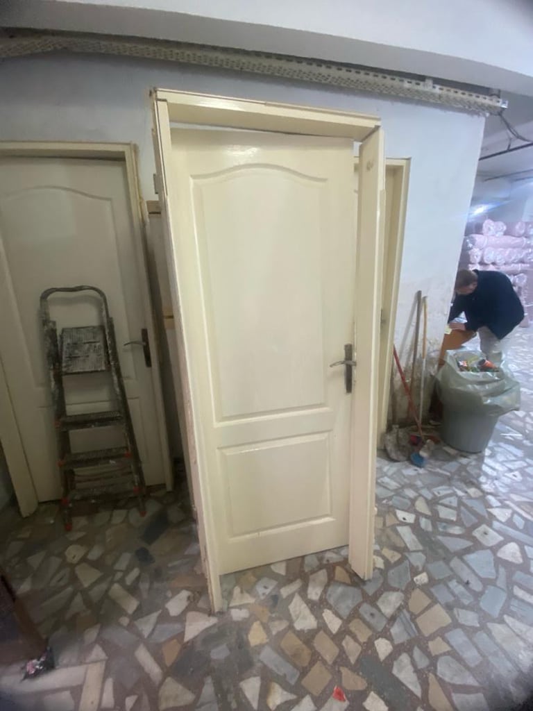 Kasalı ve Kollu İç Oda Kapısı – Temiz 2. El - 3