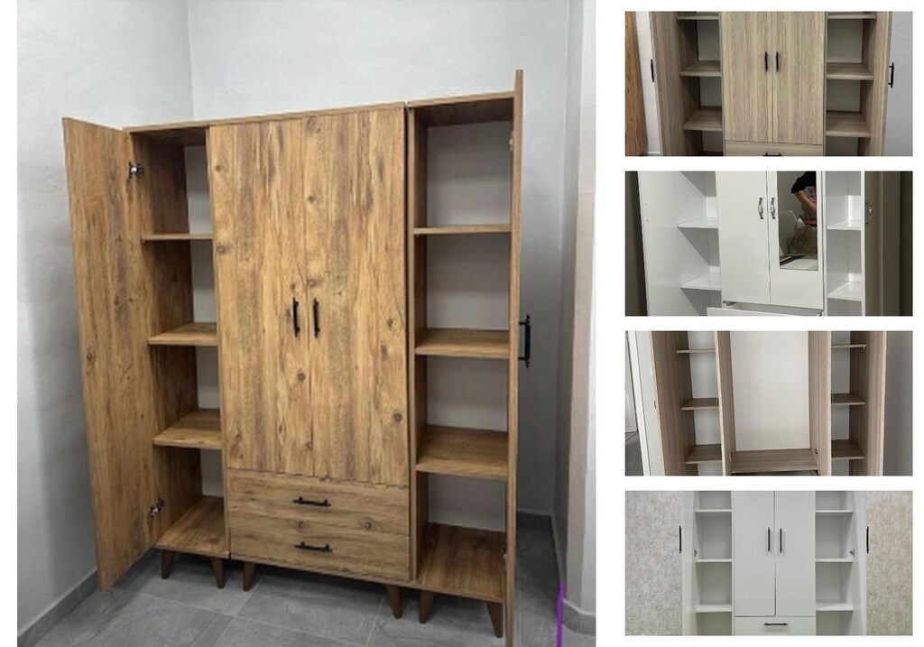 4 kapaklı elbise dolabı oqypgjetla - 3