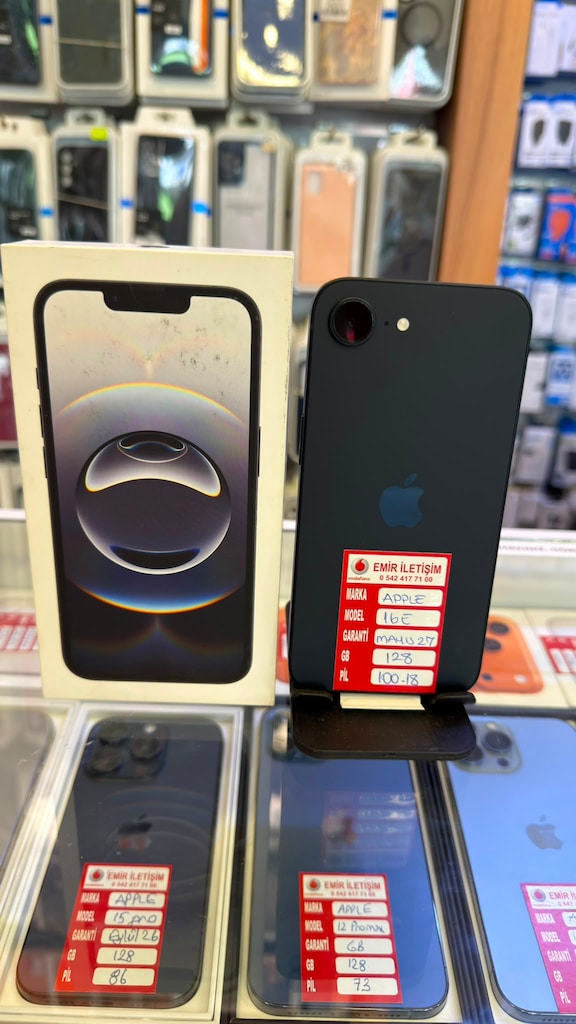 IPHONE 16 E 128 GB SIFIR TEŞHİR ÜRÜN GARANTİLİ TAKASA AÇIK - 9