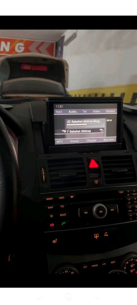 W204 Mercedes NTG4 multimedya carplay - 8