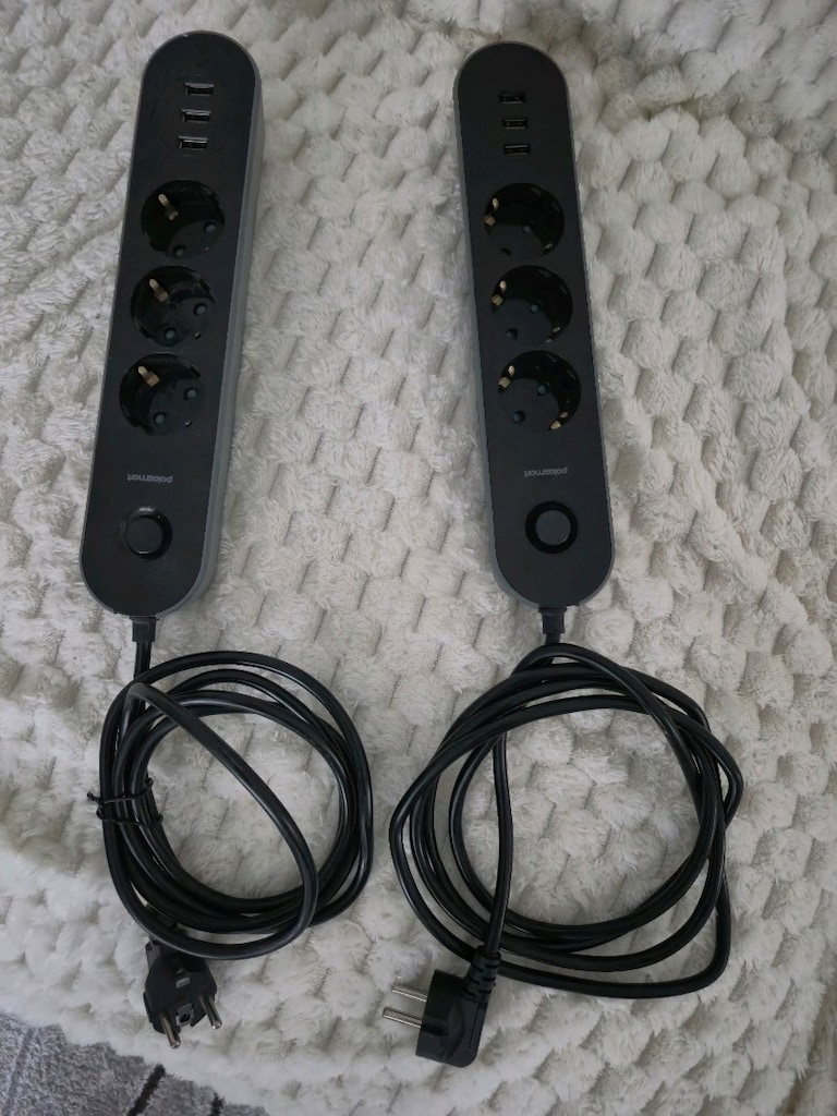 İki adetElektrikli 3 usb ve 3 prizli uzatma kablosu - 3
