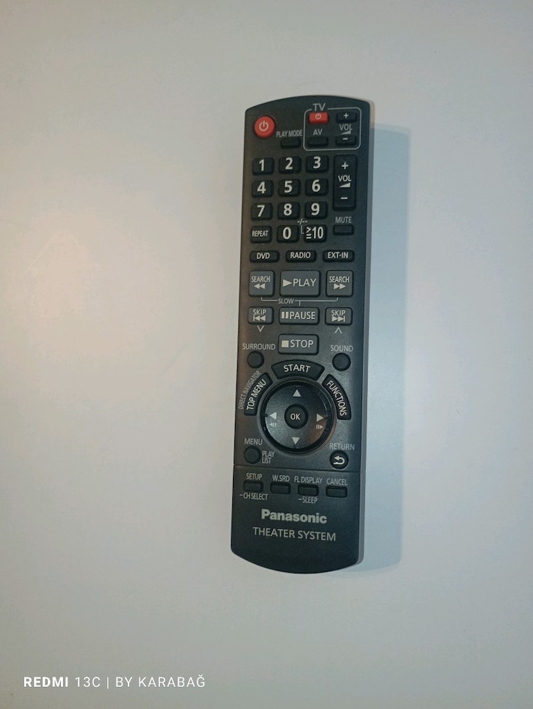PANASONİC,Panasonic HOME THEATER,Panasonic ses sistem,Panasonic kumand - 3