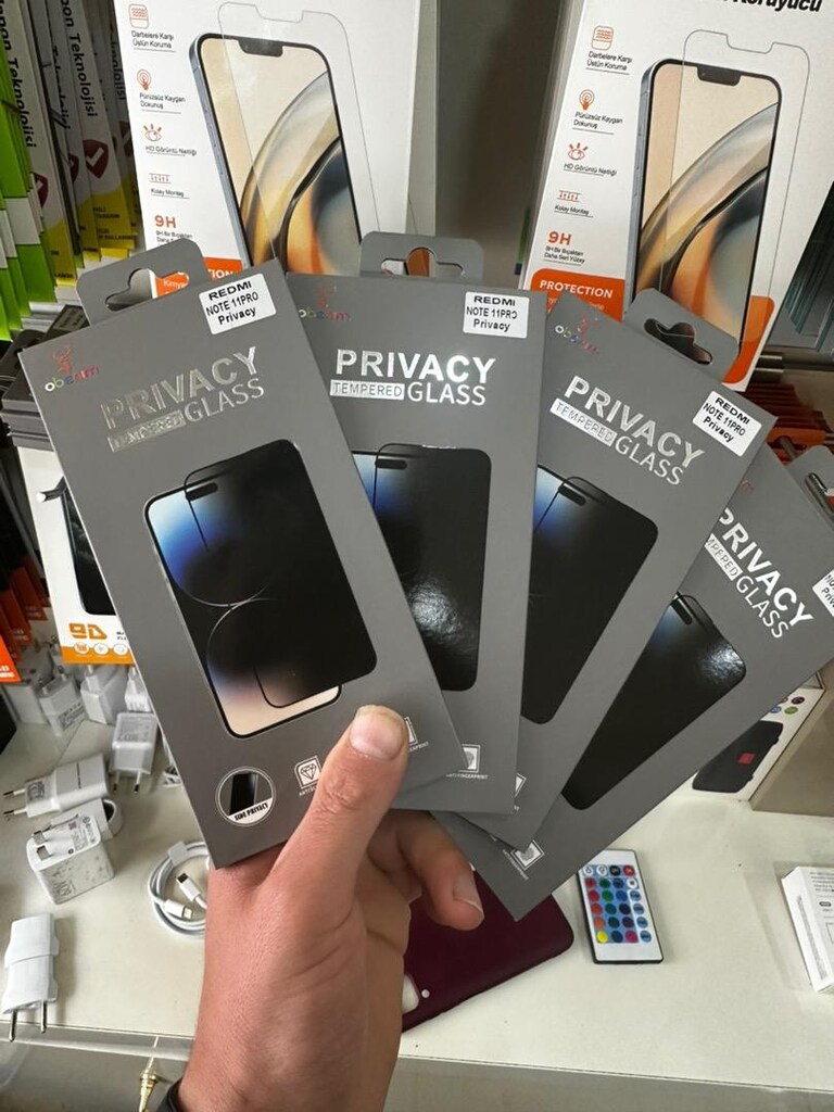 Xaıomi redmi 11 pro 12 pro 12 pro 5 hayalet cam tam kapatan cakumlu