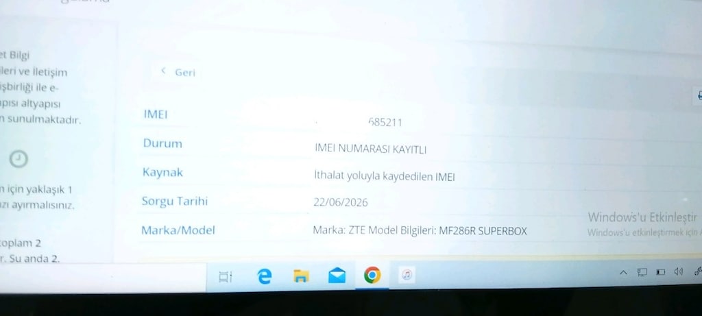 Sıfır ZTE MF286R süperbox - 5