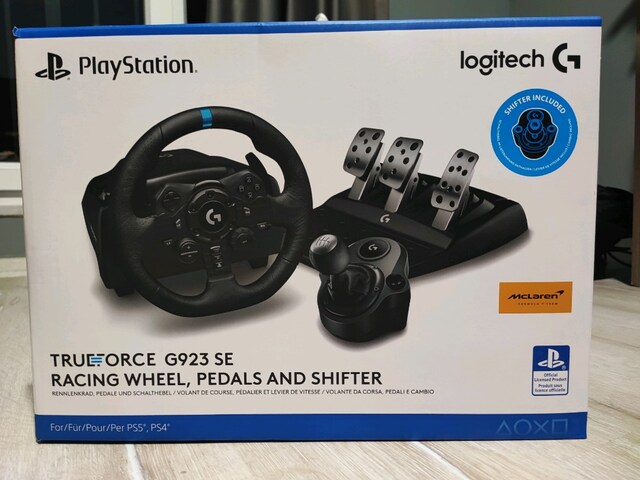 Logitech G923 True Force Shifter + Direksiyon Seti