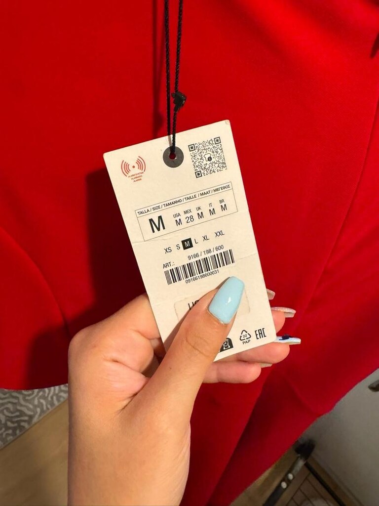 zara midi kırmızı elbise - 3
