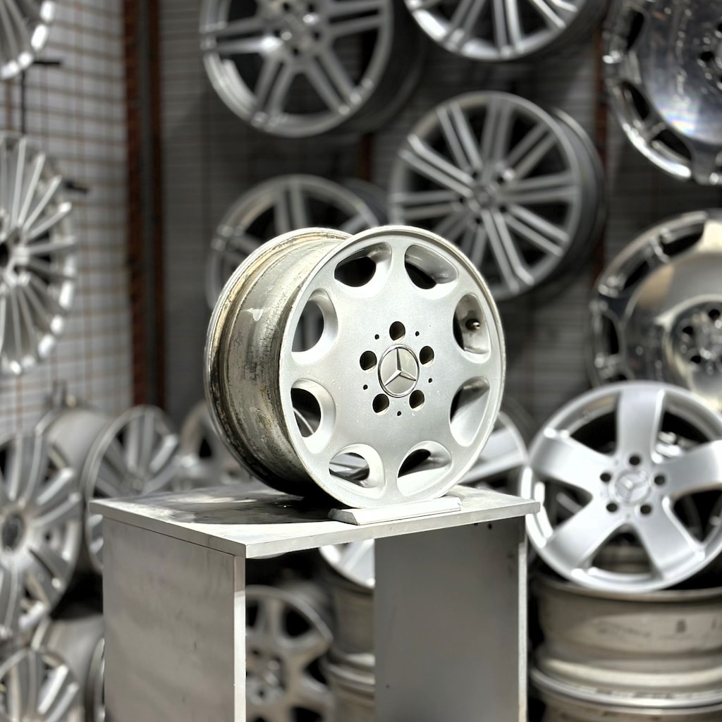 15 inç 5x112 Mercedes W124 8 Delik Jant Takımı 2. El - 3
