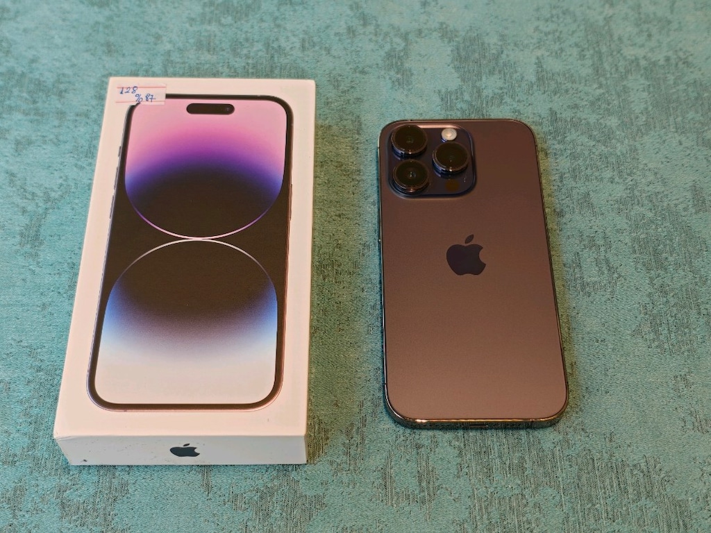 İPHONE 14 PRO 128GB SİFİR AYARİNDA HATASİZ CİZİKSİZ PİL 87 - 2