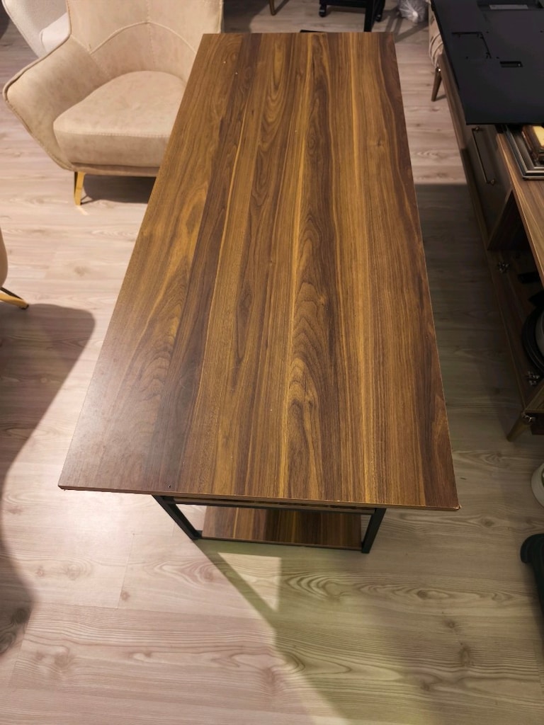 4 raflı 150x60 çalışma masası - 2