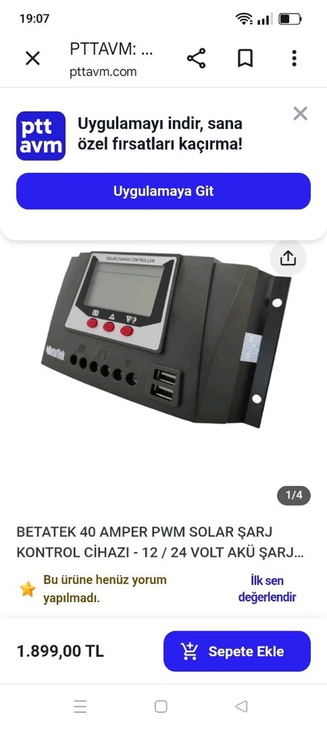 karavan solar şarj kontrol cihazı - 4