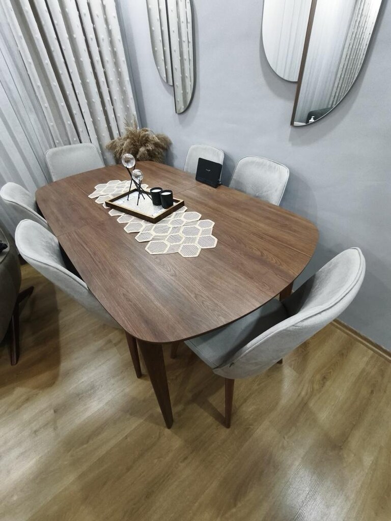 Doğtaş nova açılabilir yemek masası ve 6 sandalye takımı - 3