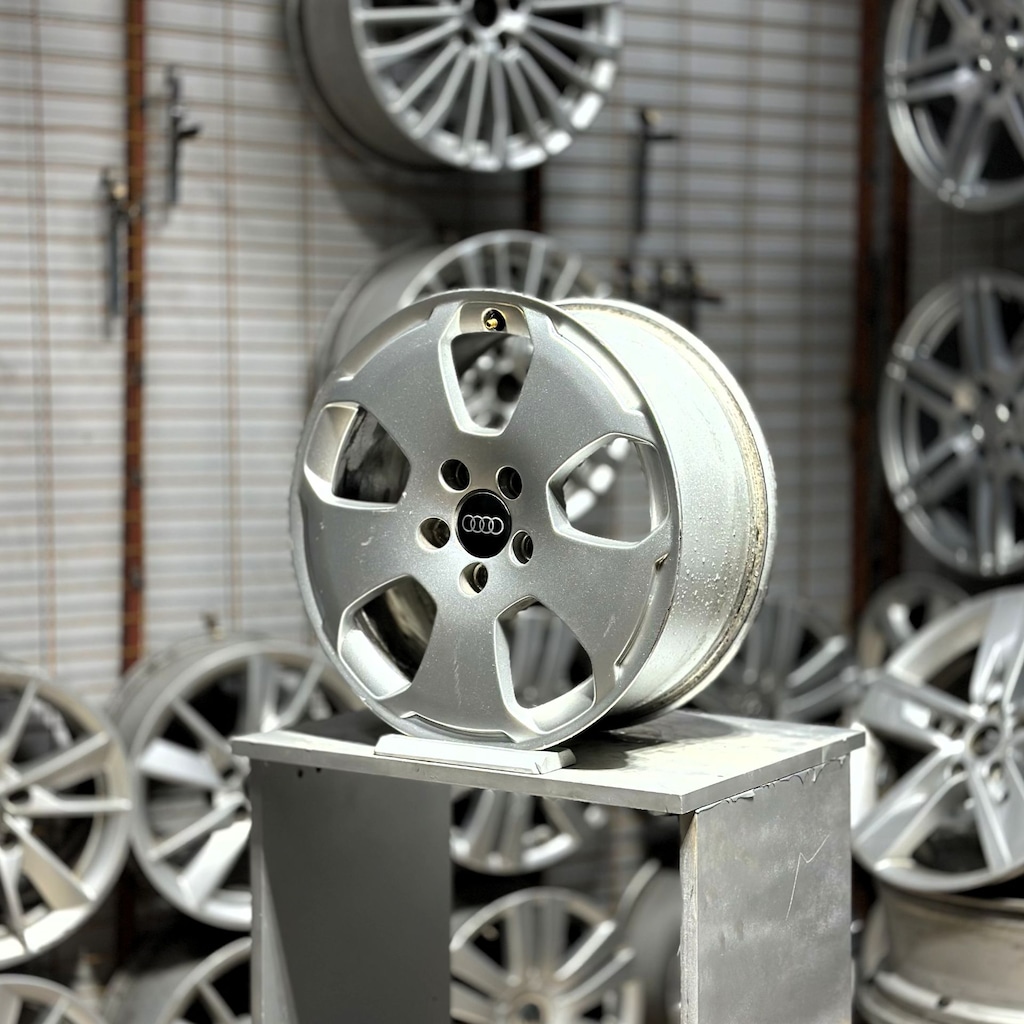 ORİJİNAL 17 inç 5x112 Audi A3 Yaprak Jant Takımı 2. El - 2