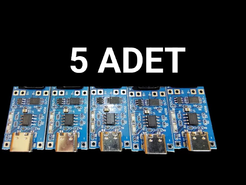 TP4056 TP 4056 TYPE C (5 ADET)