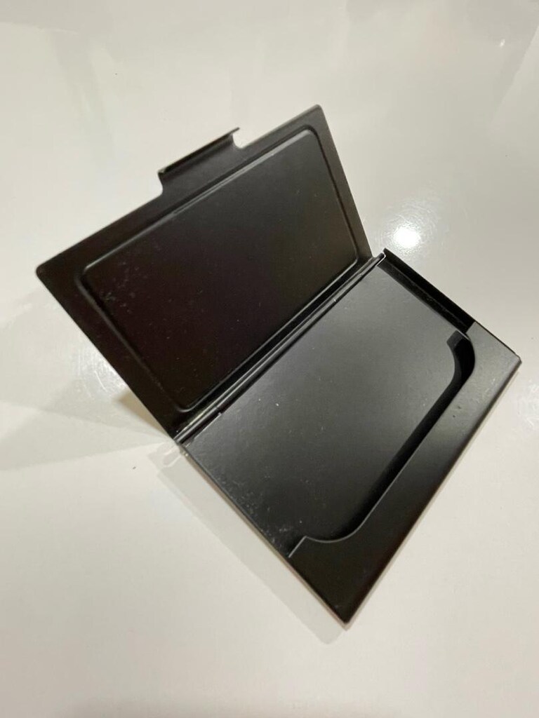Metal gravür desenli kartvizitlik - 3