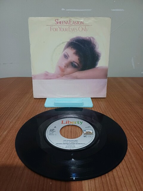 007 JAMES BOND SOUNDTRACK SHEENA EASTON DÖNEM 45LİK PLAK