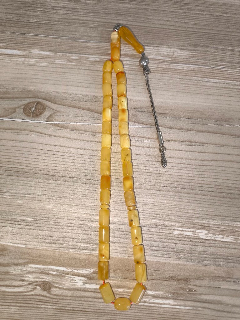 Damla kehribarı tesbih - 5