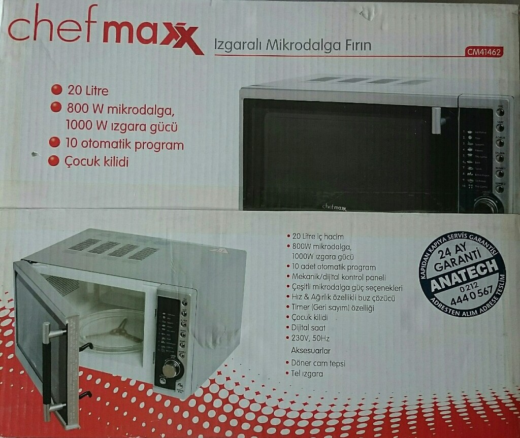 Izgaralı Mikrodalga Fırın - 4