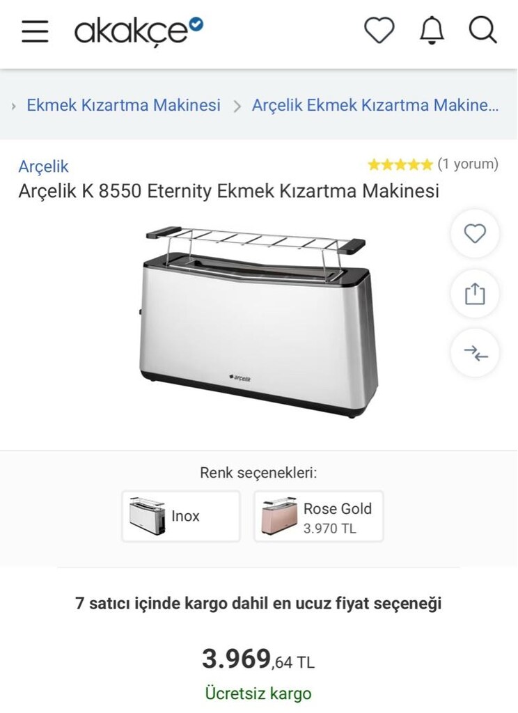 Arçelik Ekmek Kızartma Makinesi - 4