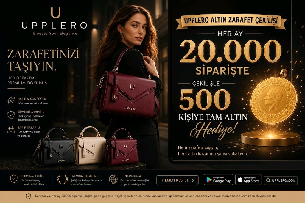 UPPLERO Premium Kadın Çantası | Zarafet ve Kalite Bir Arada