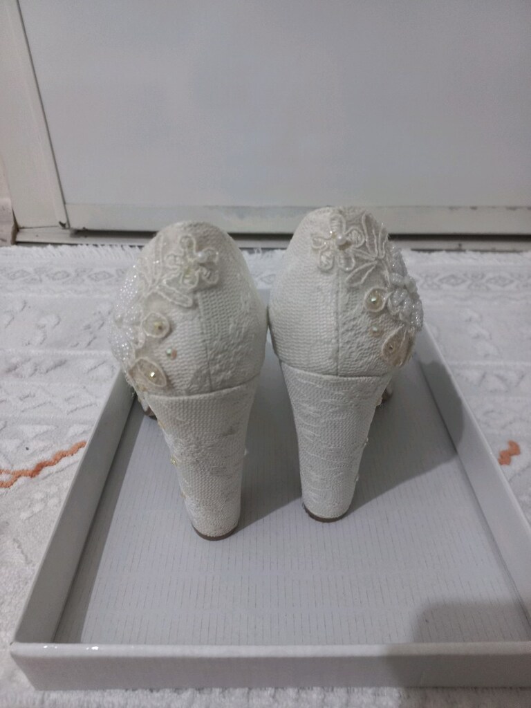 gelinlik ayakkabısı - 6