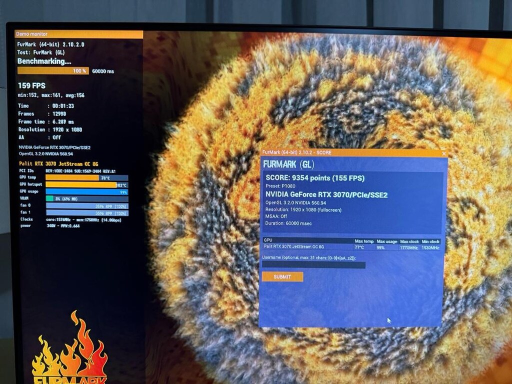 R7 5700x RTX 3070 32Gb Ram Samsung 2K 144hz Monitör 17 Ay Garantili - 7