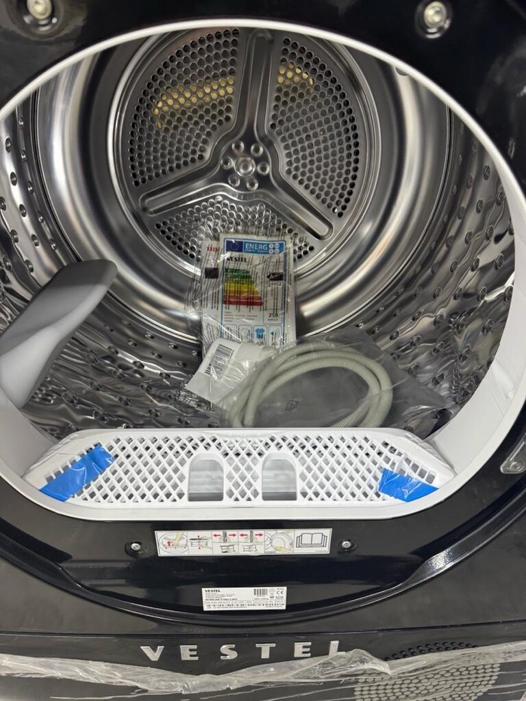 Vestel KM 97202 S WIFI 9 Kg Siyah Kurutma Makinesi vestel garantili - 5