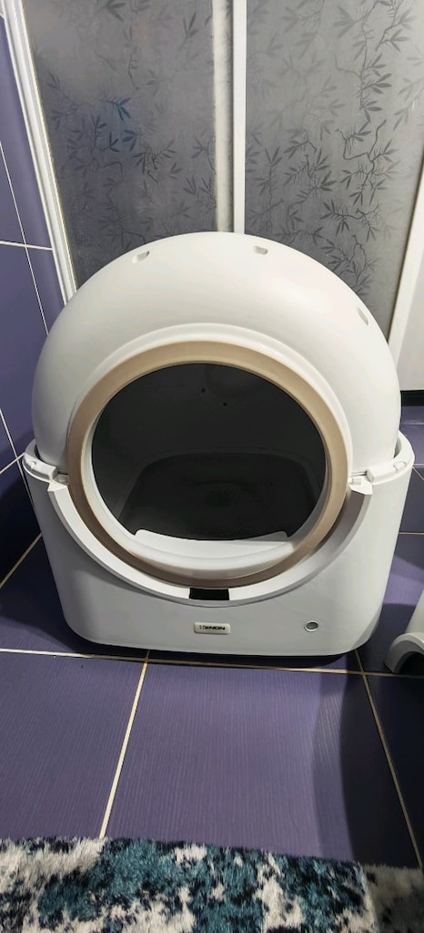Xenon akıllı otomatik kedi tuvaleti uv sterilizasyonlu - 2