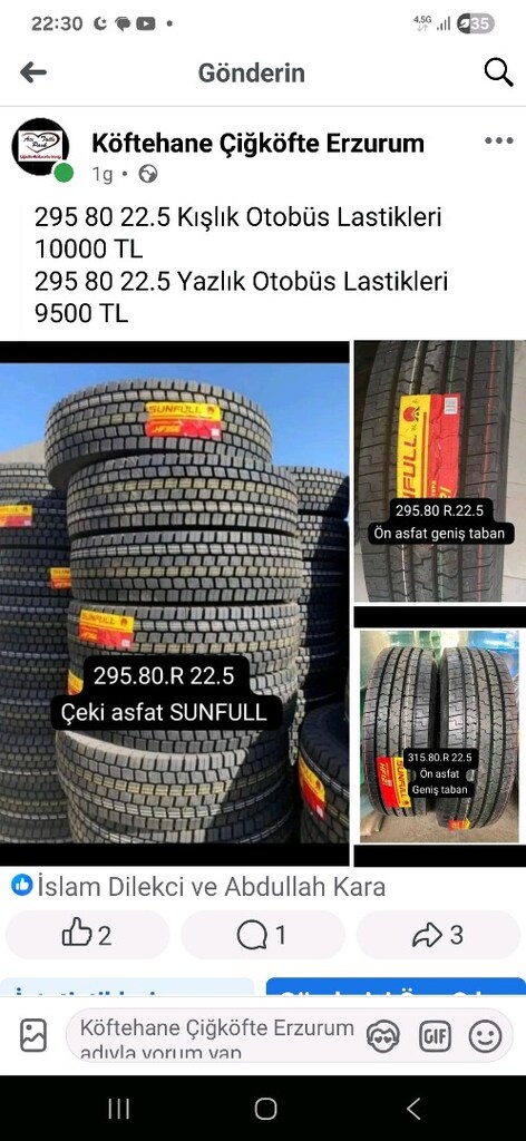 otobüs travego lastiği 295 80 22.5 Yazlık kışlık - 4
