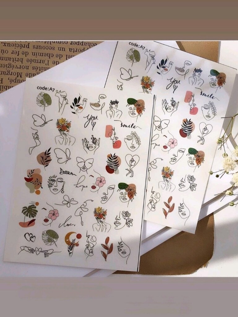 Tırnak Stickeri ( 100 Adet ) - 4