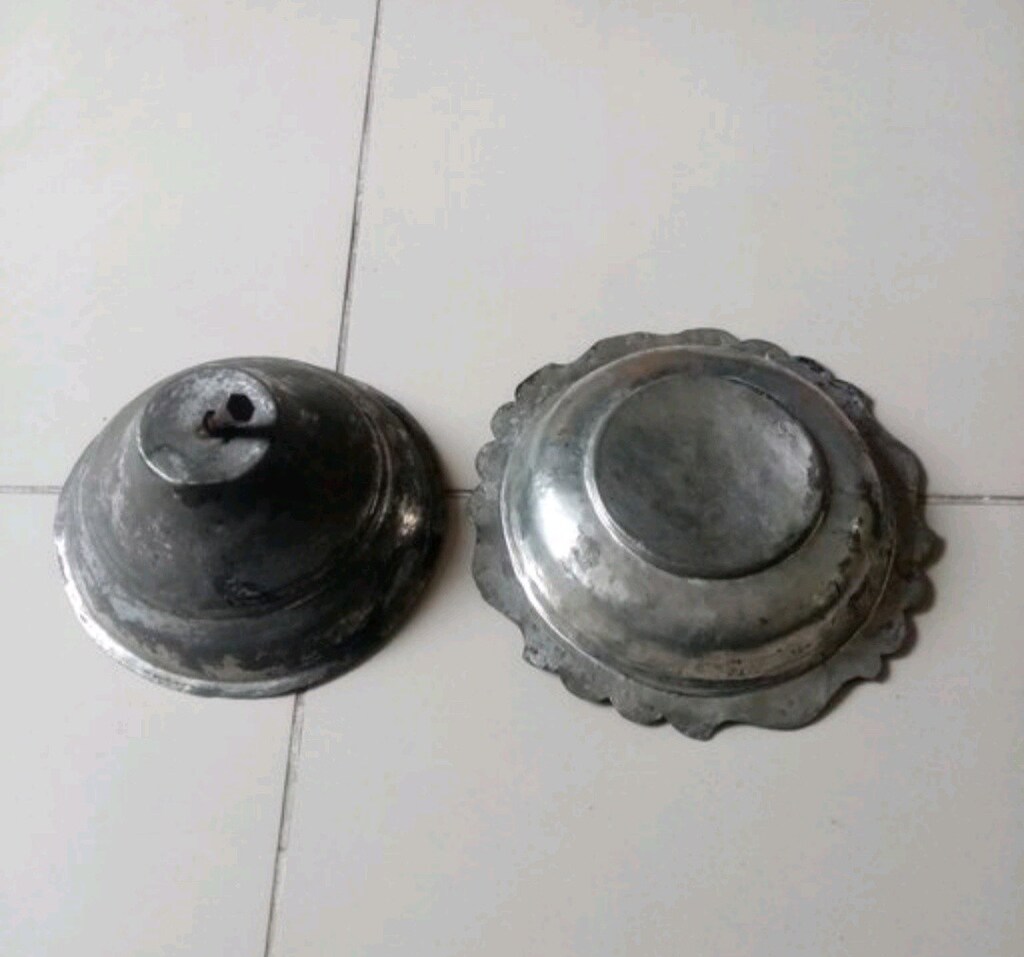 Antika kapaklı sahan Bakır - 2