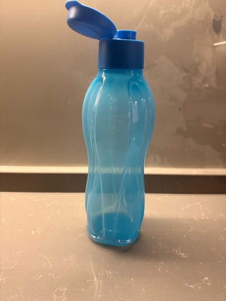Tupperware bir litrelik mavi suluk - 4
