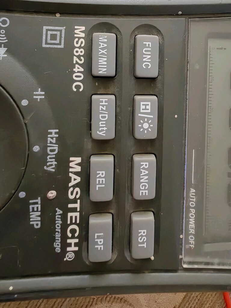 MASTECH.Dijital Multimetre MASTECH MS8240C sağlam - 7