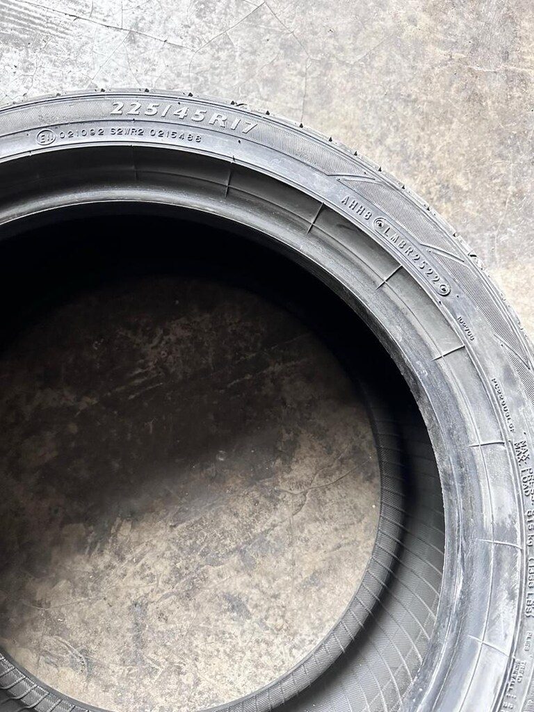 225.45.17/2 adet dunlop 2022 %90 yer kalenin karsisi ergunotolastik - 4