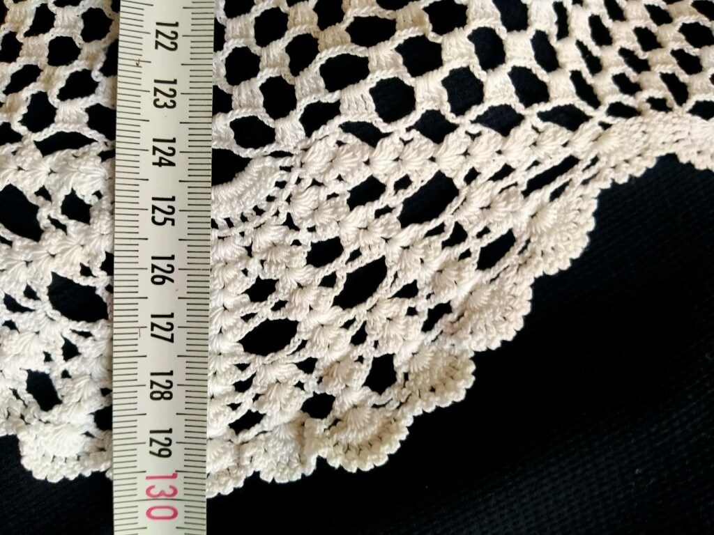 Dantel Masa örtüsü Beyaz - 4