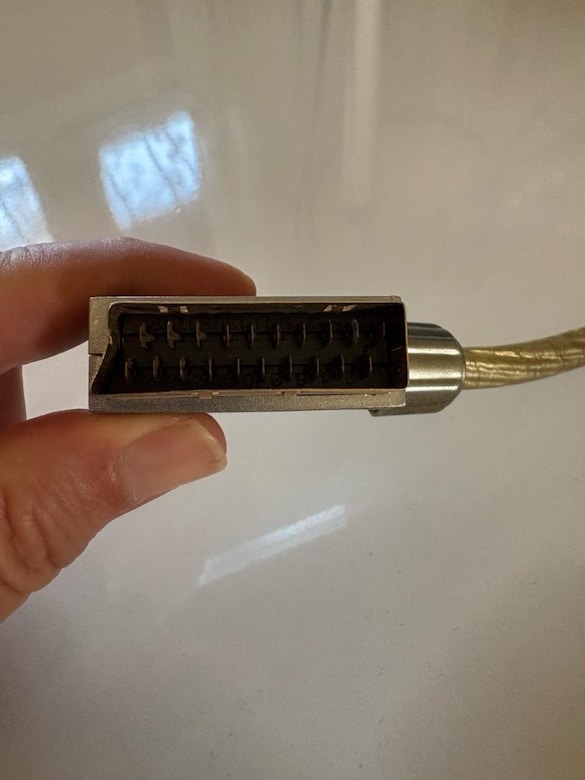 SCART GİRİŞLİ TV KABLOSU - 3