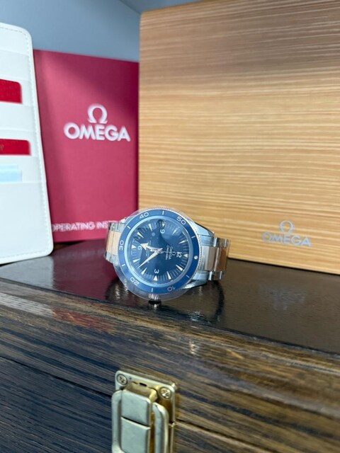 Omega Seamaster 300 18K Sedna Gold